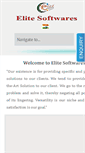 Mobile Screenshot of elitesoftwares.co.in